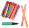 Globos Modelar, 100 Piezas Globos Largos Colores, Multicolo Globo Cohete, Mágicos Duraderos Globos de Moldeables, DIY Largo Forma Globos de Látex para DIY, Decoración de Fiestas