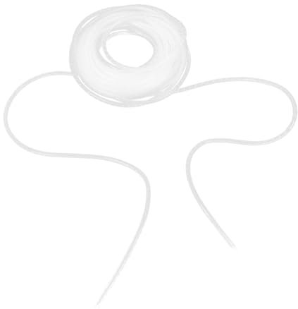OSALADI Cable Covers Wire Tube Organizer for Coiled Cords Flexible Cable Sleeve