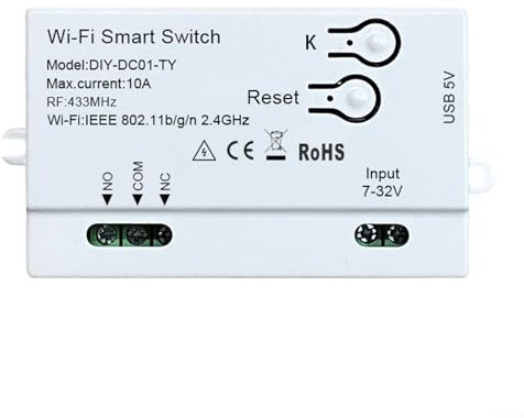 USB 5V WiFi für Smart Automation Gerät, Ferngesteuerte Zeitschaltuhr mit Sprachfunktion und Energieeffizienz