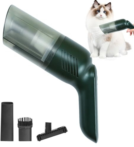 Strumento per la rimozione dei degli animali domestici, aspirapolvere senza fili per gattini, strumento multifunzionale per la pulizia di piccoli animali, per rimuovere i pelucchi per interni ed