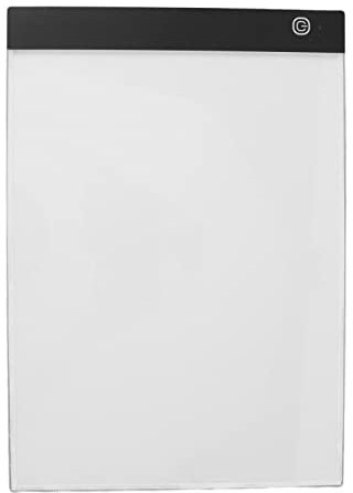 BAFOVY Scatola Luminosa per Fotocopie a LED, Acrilico Ultra Sottile, Tavolo per Fotocopie a LED Dimmerabile all'infinito 11,8x8,3 Pollici per Schizzi e Animazioni