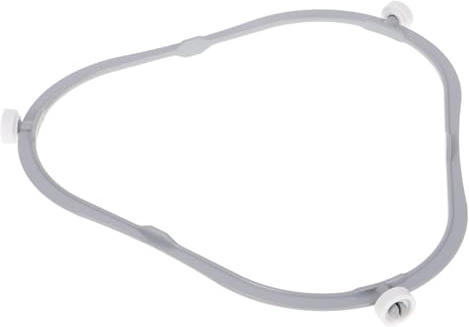 FONDOTIN Support à Rouleaux Installation Facile en Plastique Anneau de 20cm pour Remplacement pour Plateau Tournant de Four Micro-ondes