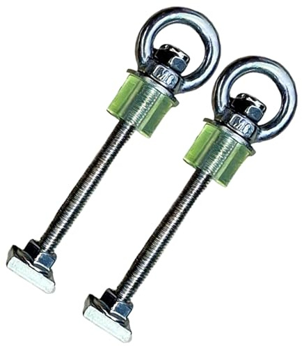 Pernos en T para portaequipajes de techo - Accesorios universales para pernos de riel, perno prisionero para canasta de carga | Tornillos de de techo de coche de alta resistencia para camión,