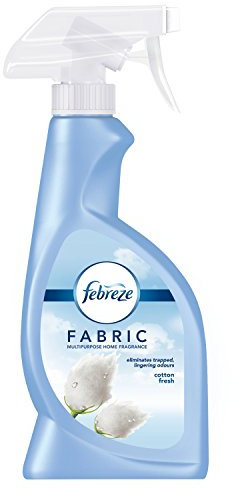 Febreze Spray refrescante de tela Cotton Fresh, 375 ml