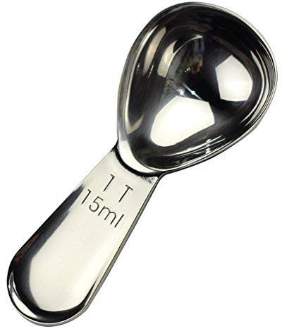 CoaGu Cuillères doseuses, manche court en acier inoxydable 18/8, Coffret cadeau, 15 ml ou 30 ml, pour pâtisserie, café ou mesures