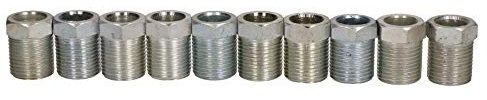 AB Tools 3/4 x 16 UNF Macho de Acero Racores de unión a 1/2 para Tubo de Freno 10PC