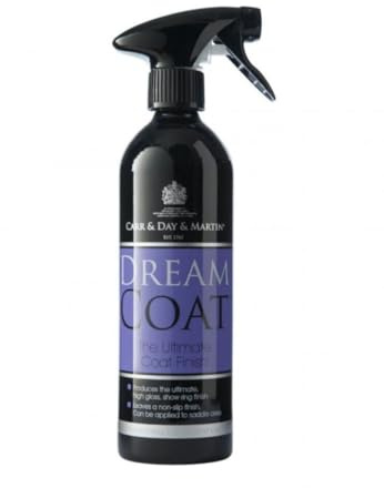 Horse shampoo in aluminium bottle Carr&Day&Martin Dreamcoat ultimate coat finish 500 ml