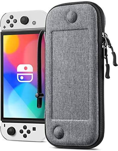 FINTIE Slim väska för Nintendo Switch 2017/Switch OLED modell 2021