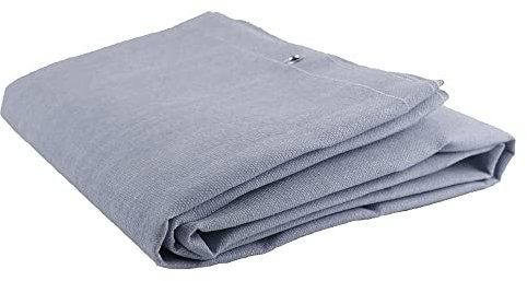JACKSON SAFETY J2717 - Manta protectora de soldadura y molienda, revestimiento de poliuretano, 1 m x 2 m, temperatura de trabajo a 550 °C, con ojales para colgar