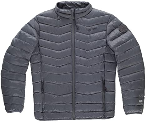 Roc Neige Cazadora LEXE con relleno de pluma de pato.Tejido antidesgarro, repelente al agua, poder calorifico 500+. Hombre Antracita M