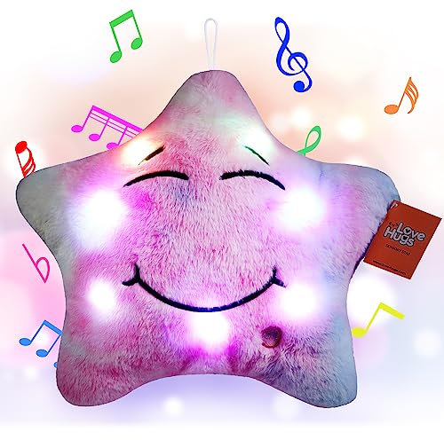 LoveHugs Musik-Stern-Teddy-Sinneslicht – sensorisches Spielzeug für Autismus – Schlafhilfe für Kinder – leuchtendes Spielzeug, sensorisches Twinkle Twinkle Little Star Spielzeug