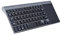 Akozon 2,4-GHz-Ul-Ra-Hin-Wireless-, Tragbare, Schlanke Handheld-Tastatur mit Blauer Oo-H-Funktion Als Smart- oder Smart-Tastatur oder für PC ohne E-Book-V-Box, Kabelloses Touch-Pad und