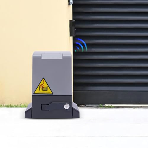 Set di azionamento per cancello scorrevole, 550 W, apriporta automatico, fino a 1200 kg, apriporta scorrevole, azionamento scorrevole per porte del garage