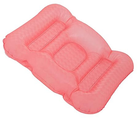 ULDIGI Aufblasbares Bade-wannensitzkissen Mit Wasserfüllung Saugnapf-badewannenkissen Ergonomisches Praktisches Sitzkissen rutschfest Geeignet Für Zuhause Und Reisen