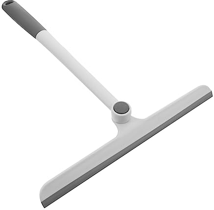 OATIPHO Limpiaparabrisas Creativo Herramienta De Limpieza Antideslizante para Vidrios Accesorio De Limpieza Doméstico Limpiador De Espejo Duradero Color Gris Blanco