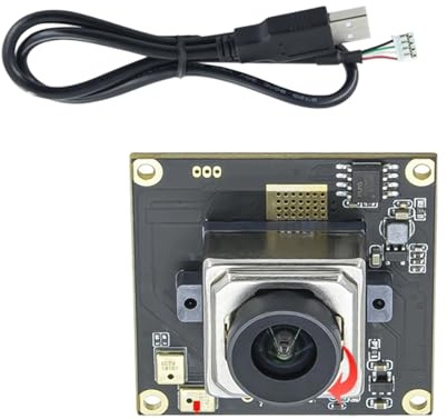 FANSHINUO Webcam 4K avec module de caméra de détection IMX577, résolution 3840 x 3040 à 30 fps pour vidéoconférence et éducation en ligne Caméra USB grand angle