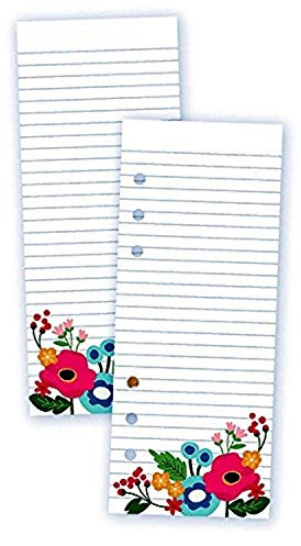 Simple Stories Tableta marcapáginas Floral de fe, Papel, Multicolor, 21.7 x 9 x 0.4 cm
