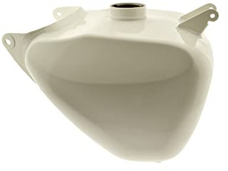 Serbatoio SR50 SR80 per scooter Simson, bianco alabastro - laccato e sigillato