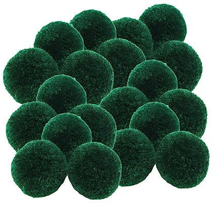 FUNOMOCYA 100 Stück Weihnachts-DIY-plüschball Bastelmaterial Kinderspielzeug Kleinkinder-plüschball-Spielzeug