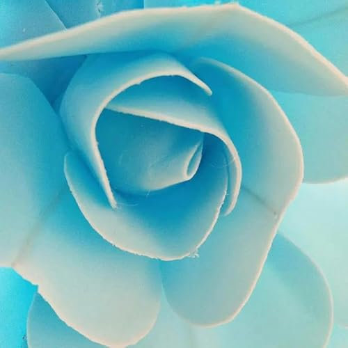 ZEYRU Stück Fleur Rose Blume PE-Schaum Wandhintergründe Dekor Künstliche Blumen Blumen Große Wanddekoration DIY Dekorative Blumenkränze-1-15cm