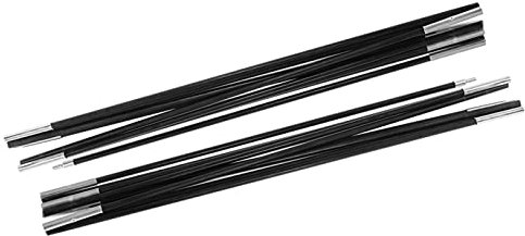 AKLOSIPY 4,9 M Fiberglas-Cam-Zeltstangenstangen, Outdoor-Port-Stangen, Markisen-Set, Hochfest, Elastisch, die Zelt-T-Stangen, 4,9 M Zelt + Stange + Ersatz-Fiberglas-Zeltstangen, 8 Mm