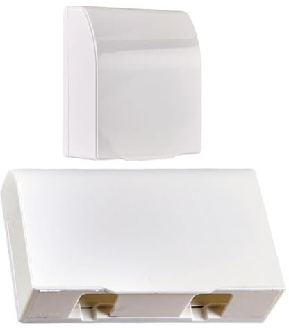 Cubierta De Enchufe De 2 Piezas, Cubierta De Enchufe Simple Y Dual, Protector De Zócalo, Cubierta Impermeable Adhesiva, Cubierta De Polvo, Dispositivo De Protección De Seguridad Para Bebés