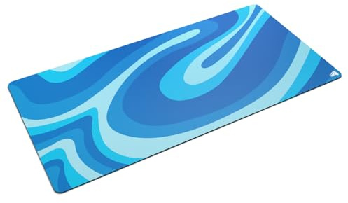GLORIOUS GMP 2 Cloth Gaming Mousepad XXL (Ocean) | Spill Resistant Barrier, Precision Micro Weave Surface For Speed And Control, Low Profile Stitched Anti Fray Edges