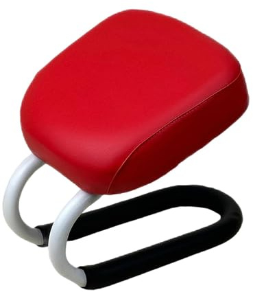 Baoblaze Meditationshocker, Meditationsbank, Stuhl, ergonomisch, mit -Bezug, Gebetsbank, Sitz für Betende Frauen zu Hause, Kniebank, Rot