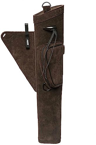 byBeier Seitenköcher Extra Suede in Dunkelbraun