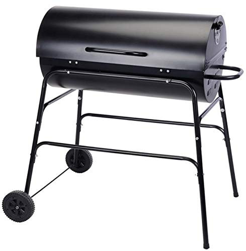 Flame Master Smoker Charcoal Drum Barbecue