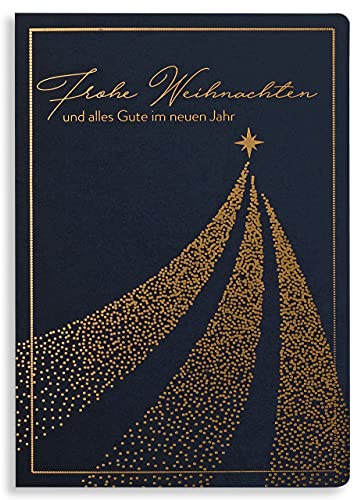 Weihnachtskarten mit Umschlägen und Einlagen – Set von 10 exclusiven Weihnachtskarten von Art Nuvo