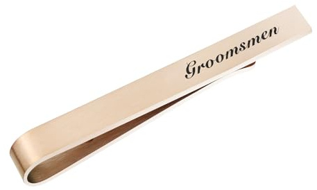 Personalisierte Krawattenklammer für Herren für normale Krawatten. Bestes Geschenk für Ehemann, Freund, Vater, Familie und Freunde