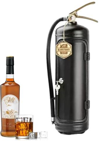 Feuerlöscher Minibar, Whiskey Aufbewahrungsbox, Weinschrank Feuerlöscher | Feuerlöscher Geschenk, Feuerlöscher Bar - Weinschrank Feuerlöscher, Weinaufbewahrungsbox | Weinkühler Weihnachten für Vater Freund Männer