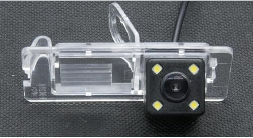 Cámara de Marcha atrás, cámara de visión Trasera de Retroceso de 4 Luces LED, para Renault Megane 3 Megane III Espace 4 Trafic Laguna III, CÁMARA DE VISIÓN Trasera del Coche