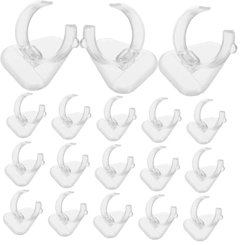 BESPORTBLE Présentoir à Bagues Élégant en Plastique, Lot de 20 Pièces | Rangement Modulable pour Bijoux, Usage Maison ou Comptoir, Format Adaptable et Design Sobre pour Exposition