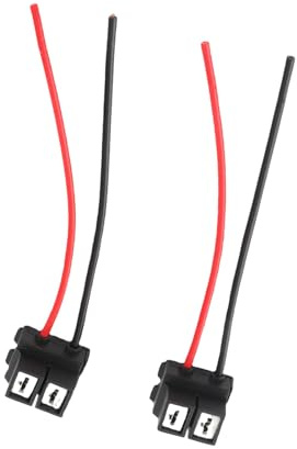 Ausla H7-4-Kabelbaum, ABS- und Keramik-LED-Stecker, 10 A Strom, Perfekt für Fahrzeugbeleuchtung und Elektrische Verbindungen