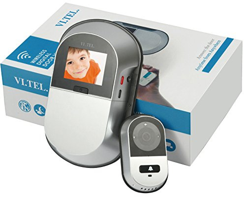 Vi.Tel. E0551 12 Spioncino Digitale Wi-Fi, Argento