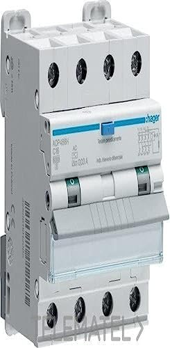 Hager afp482h Fehlerstromschutzschalter 4 polig 6 kA c-32 a 300 mA type-ac