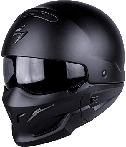 Scorpion Casco Moto EXO-COMBAT, Matt Black, S
