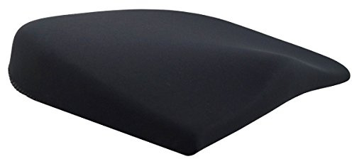 PrimoLiving PRIMOCARE Keilkissen - Hüftkissen in Sattelform - Memory Foam Ergonomisches Sitzkissen für orthopädische Entlastung ideal bei Hüft-, Rücken- Gelenkbeschwerden rutschfeste Unterseite P-644