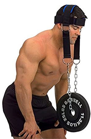 Imbracatura per la Testa Collo Regolabile, per allenamento di potenza, palestra, fitness, sollevamento pes