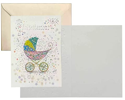 ICELAND Biglietto auguri Nascita (Nascita 02)
