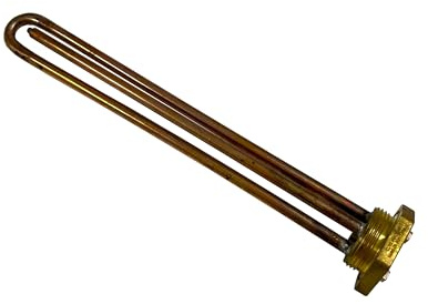 SPEEM | Resistencia Termo Electrico Vaina Cobre Rosca 1 1/4 1200w 220v Standard | Resistencia para calentador electrico | Para acumulador y caldera de agua eléctrica | Resistencia para termo electrico