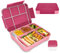 IJIAMY Bento Lunch Box Kids, Bento Box Lunch Box Adults with 5 Compartments and 1 Salad Dressing Containers, Snack Box for Kids and Adults Work School