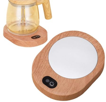 Tazza da caffè elettrica 1 pezzo – Tazza di miscelazione magnetica in borosilicato, tazza di agitazione automatica da 7000 giri/min | Bicchiere da caffè impermeabile con linee graduate,