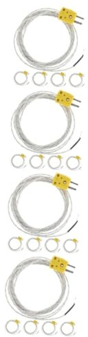 jojofuny 20pcs k Type Thermocouple Temperature Probe Food Probe Kitchen Thermocouple k Type Temperature Sensor High Reliability