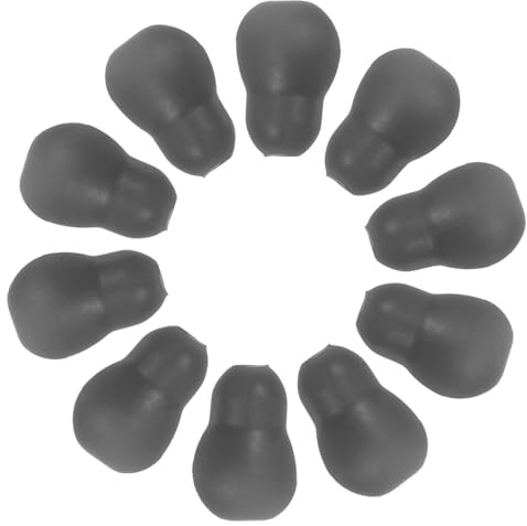 FOMIYES 5pairs Replacement Silicone Gourd Earplugs for Stethoscope Earplug Reusable Soft Ear Tips for Hearing Protection Compatible Clinical Use