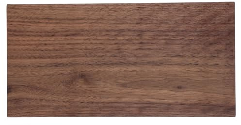 Alipis Walnut Wood Board 30x15x1cm Solid Walnut Plywood Panel for DIY Craft, Engraving, Wall Art and Home Decoration