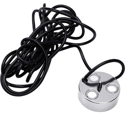 Zunate Brumisateur à Ultrasons à 3 Têtes de 1 500 ML pour Aquarium Paysager, Machine à Brouillard Robuste de 4,5 L/H avec Cordon de 5 M, Atomiseur en Acier Inoxydable étanche IP67 pour l'intérieur