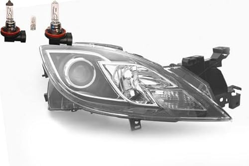 Johns, Scheinwerfer Halogen HSW passend für Mazda 6 GH 08/07-04/10 Rechts Leuchtmittel